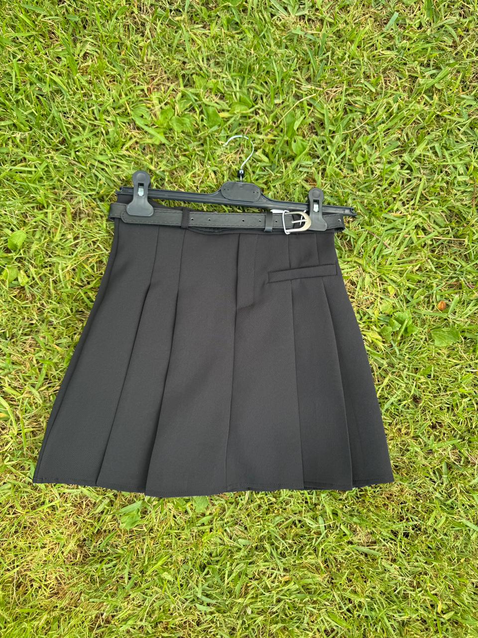 Belted Skort