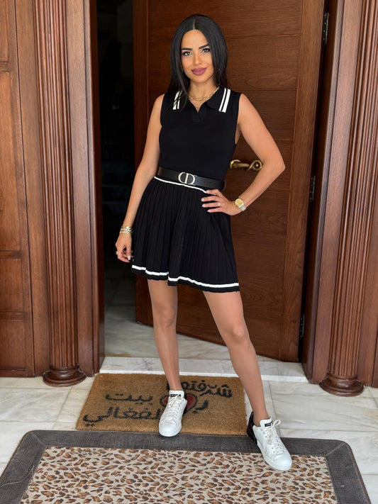 Tennis Pleated dress