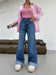 Folded Hem Jeans