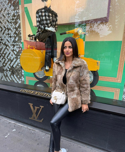 Real Rabbit Fur Jacket