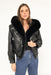 Leather Paris Jacket Fur Inside Out