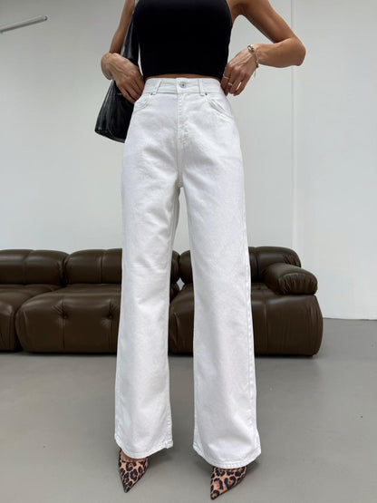 Lycra Straight Jeans