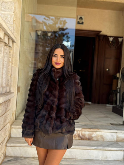 Espresso Fur Jacket