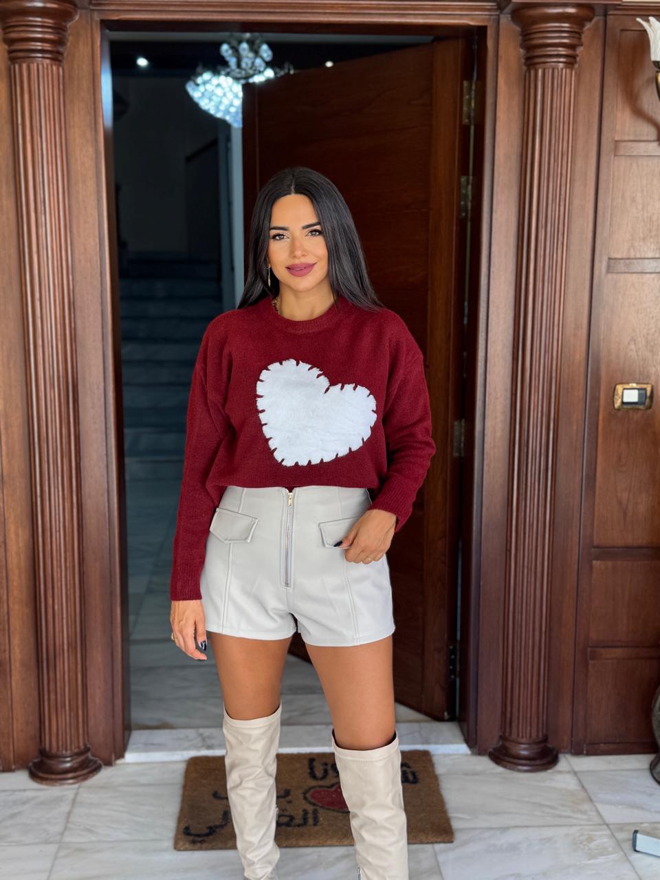 Big Heart Sweater