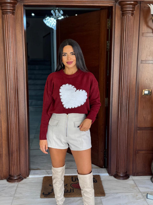 Big Heart Sweater