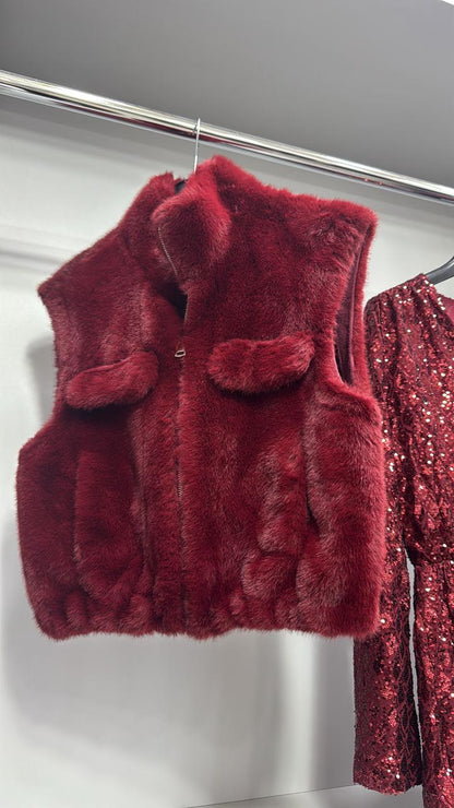 Fur Gillet Vest