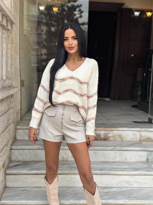 Cozy Wave Knit Sweater