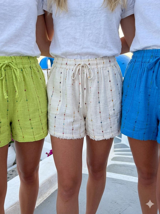 Shorts linen greco