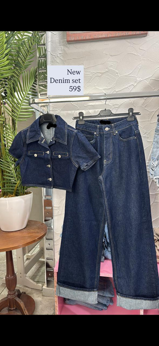 Lina Denim Set