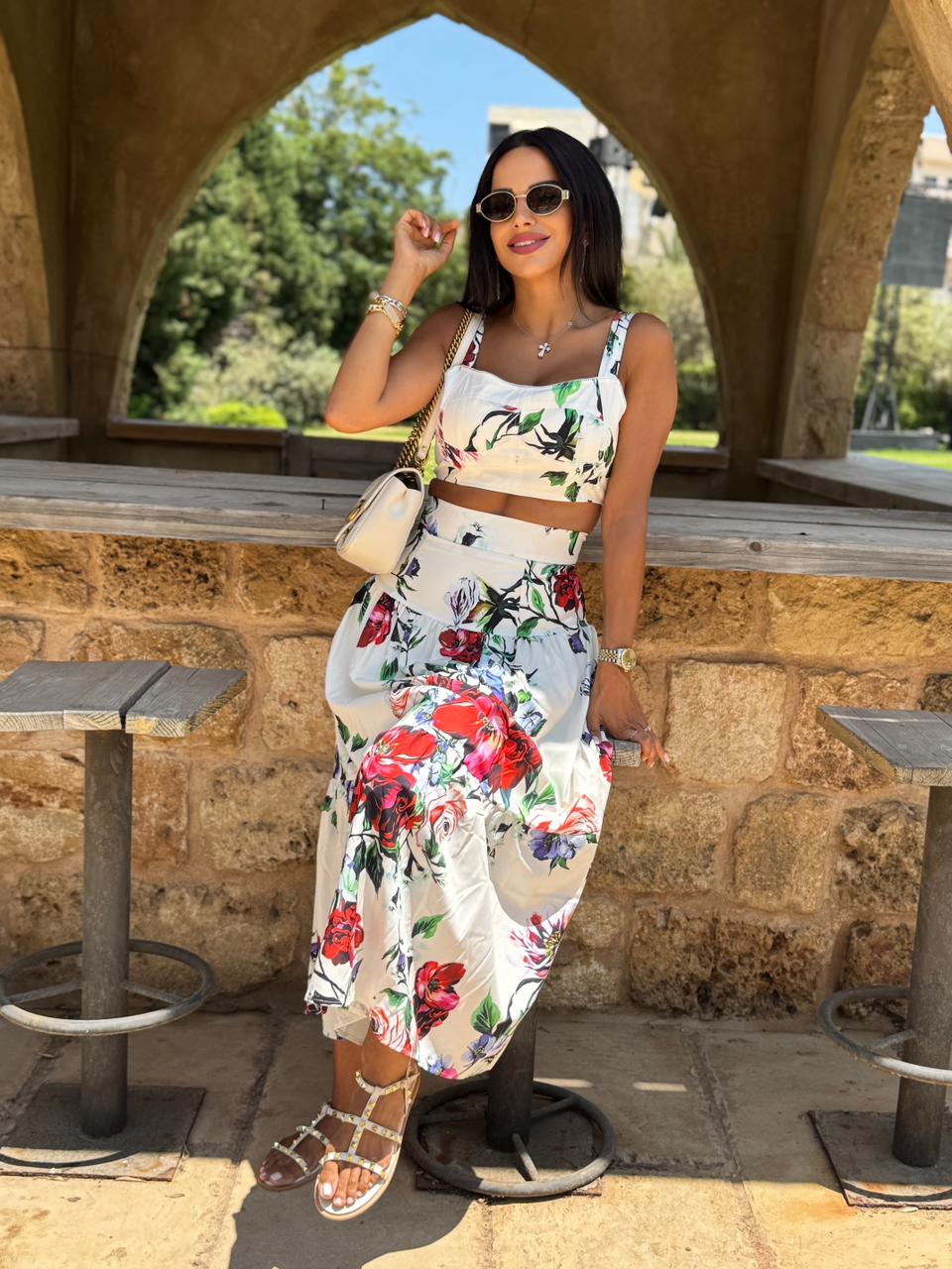 Dyana Floral Set